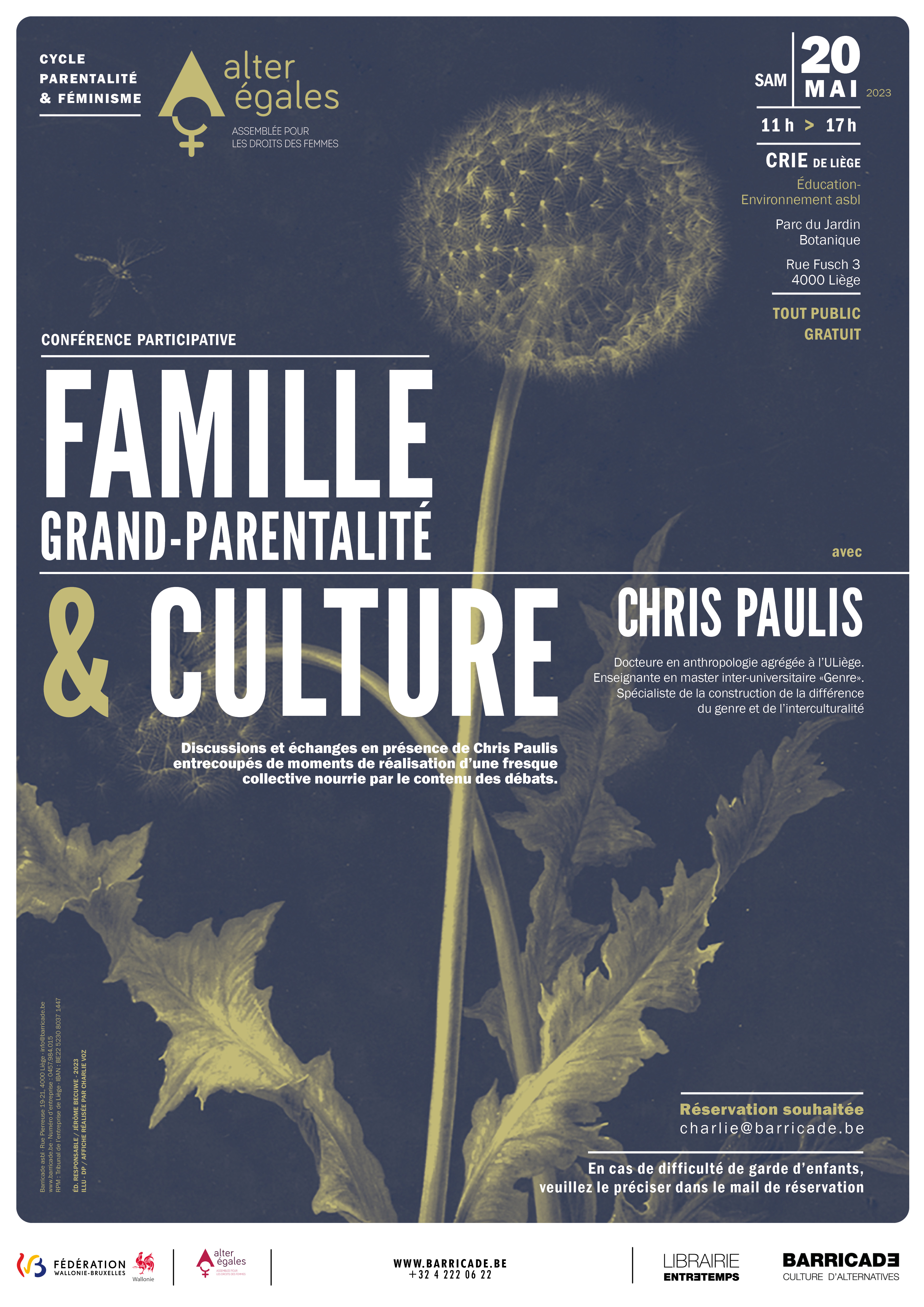 Affiche Famille Grandparentalité et culture