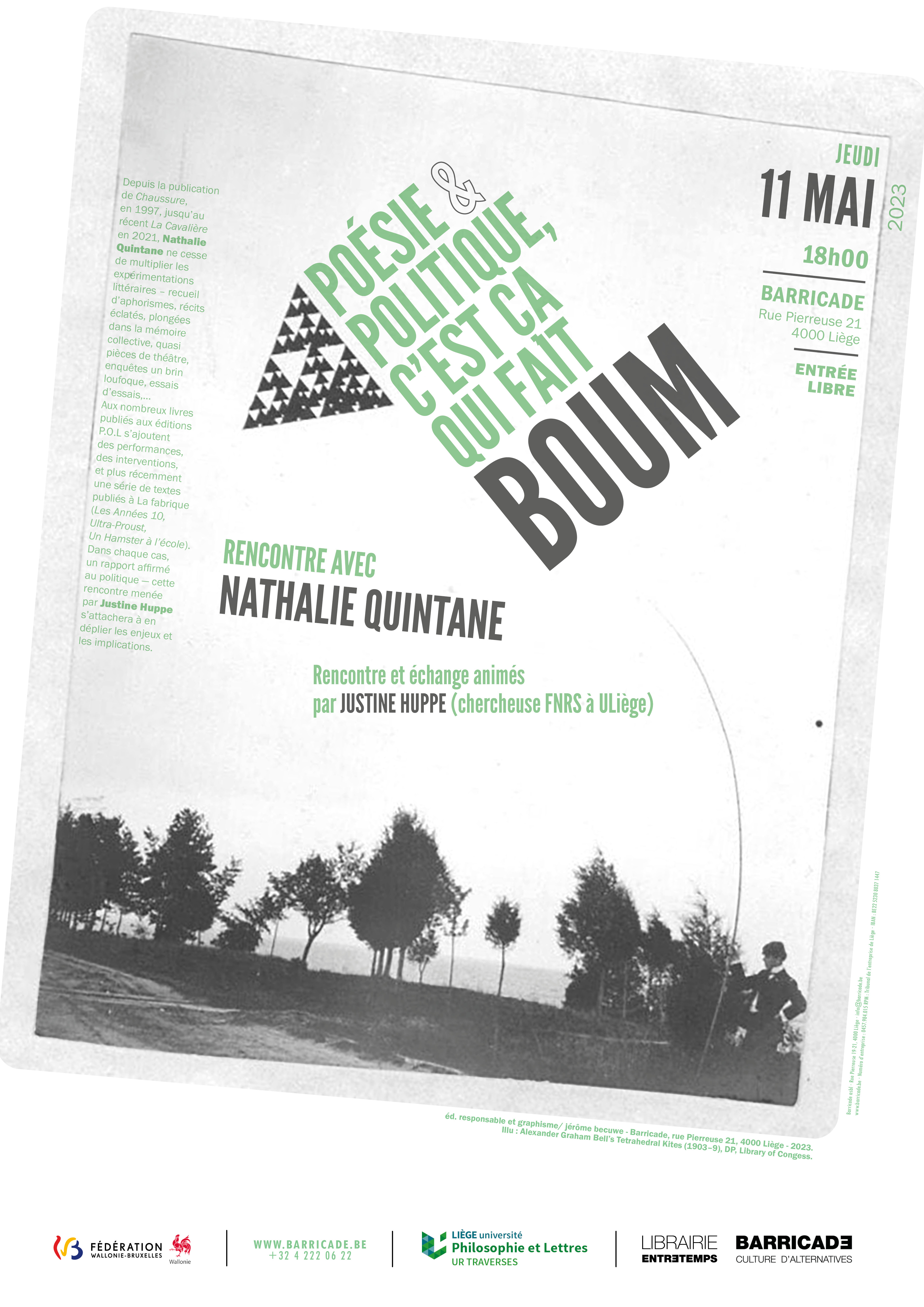 Affiche poesie et politique